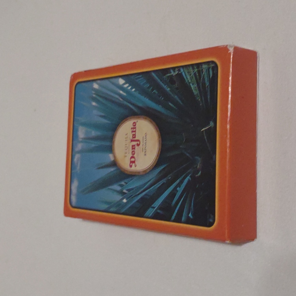 Don Julio playing cards